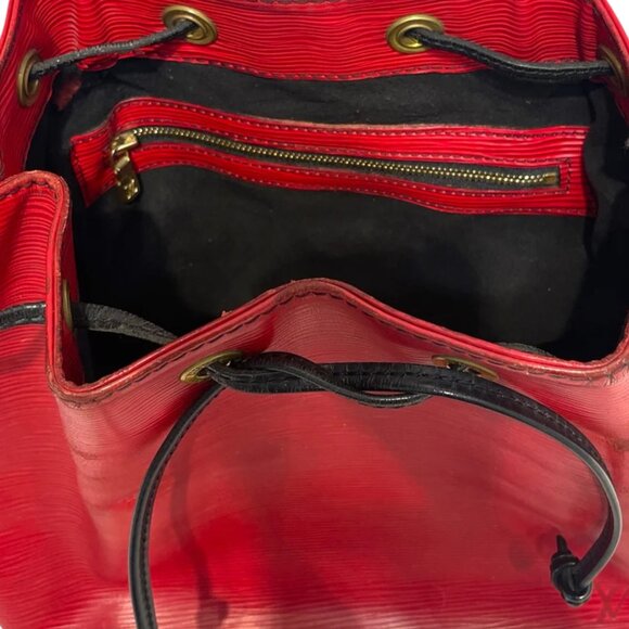 Louis Vuitton Red Epi Leather Noé Bucket Bag - Picture 4 of 5